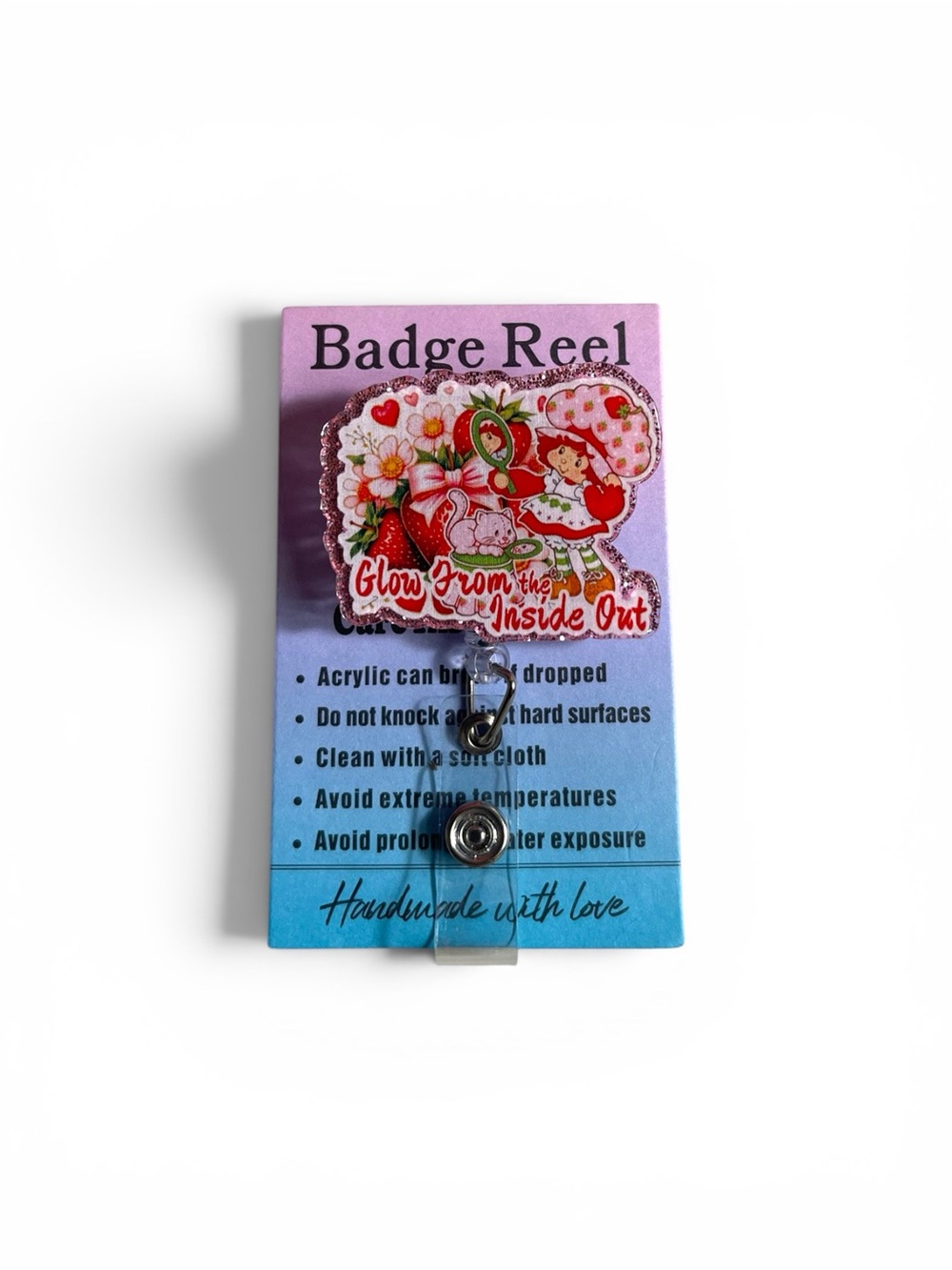 Strawberry Shortcake Badge Reel